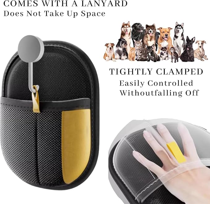 Pet Hair Removal Glove for Cats & Dogs,